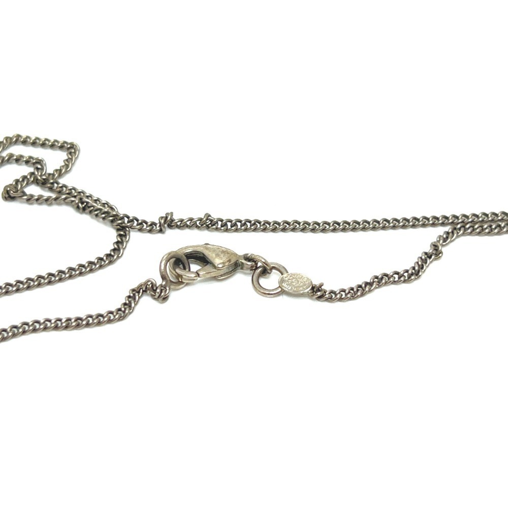 CHANEL 07P Coco Mark Padlock Cadena Heart Key Chain Necklace, Metal, Women's,... - Picture 6 of 7